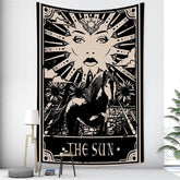 Lofaris Decoration Mysterious Bohemian Sun Moon Wall Tapestry